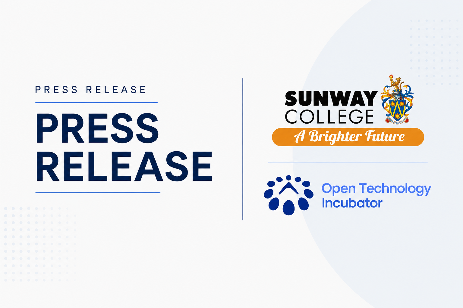 Sunway OTI PR Image